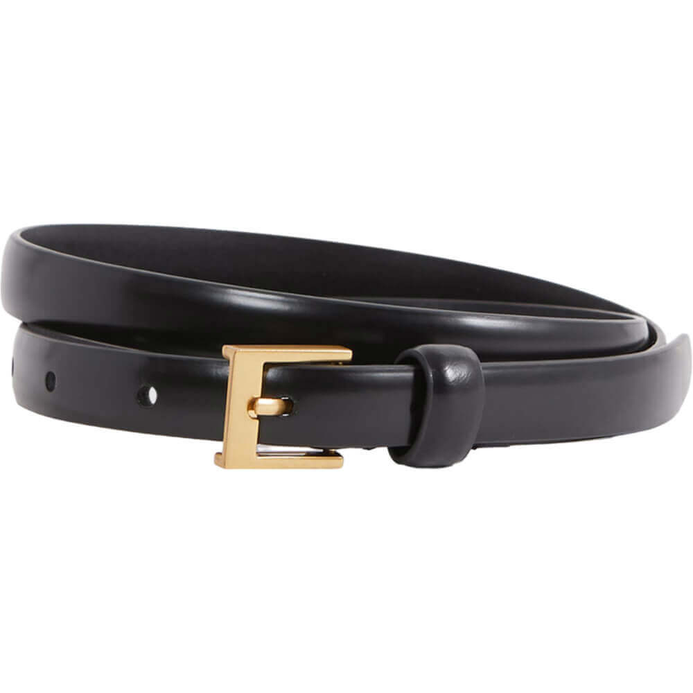 REISS HOLLY Thin Leather Belt
